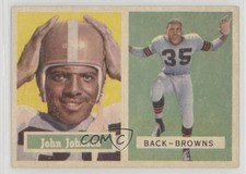 1957 Topps John Henry Johnson #16 HOF 2v5