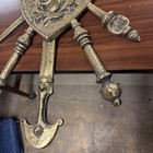 Vintage Bronze 30 x 18 Japan Made Medieval Collection Wall Decorative Arts — photo 6