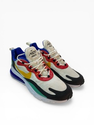 Nike Air Max 270 React Bauhaus Multicolor Men's Athletic Sneaker AO4971-002 2019