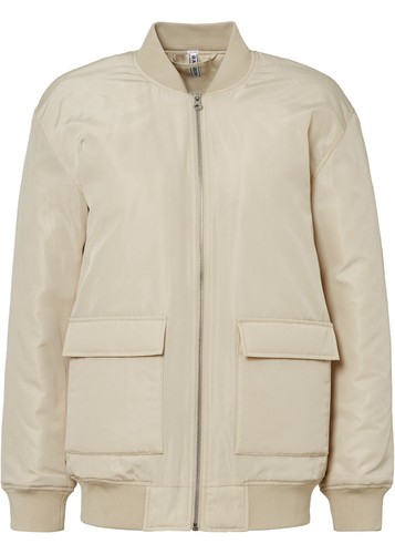 Neu Blouson Oversized Gr. 40 Hellsand Damen-Jacke Bomberjacke Blazer Hoodi - Bild 1 von 1