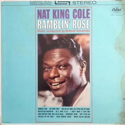 Nat King Cole Ramblin Rose NEAR MINT Capitol Vinyl LP