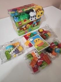 LEGO DUPLO My First Animal Builds 10853 70pcs Ages 1.5-5 Brick Separator Box