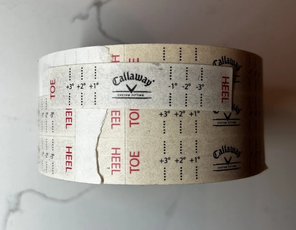 Calloway Golf Putter Cara Impacto Cinta Ayuda Swing Ayuda Entrenamiento Golf Verde Práctica Foto 3 de 4