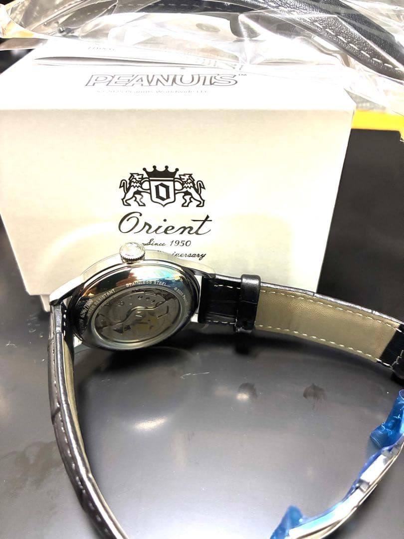 Orient Bambino Peanuts Snoopy Automatic 38mm Limi… - image 3
