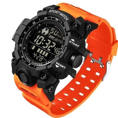 SANDA Männer Outdoor Sport Uhr Wasserdicht LED Analog Digital Multifunktion Ziff