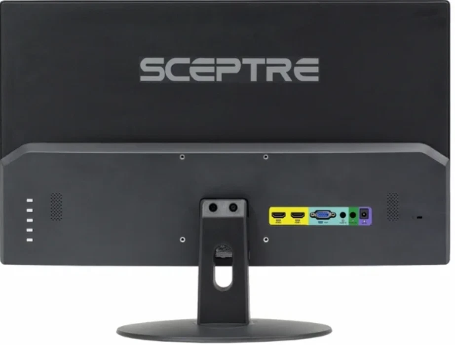 Sceptre E205W-16003R 20" 75Hz Ultra Thin Frameless LED Monitor 2x HDMI VGA Build - Image 2 of 3