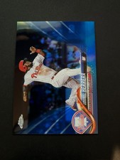2018 Topps Chrome Blue Refractor /150 Odubel Herrera #46