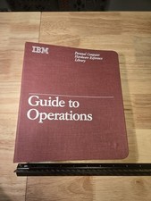 VTG 1984 IBM Guide to Operations Personal Computer