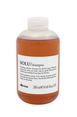 Davines SOLU Shampoo Cleansing shampoo to rid of build up 8.45oz