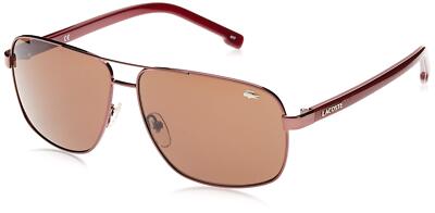 [L162S-210] Mens Lacoste Rectangle Sunglasses