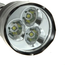 Compact Size Flashlight Torch Lamp Light 5Modes Easy To Carry Accessories