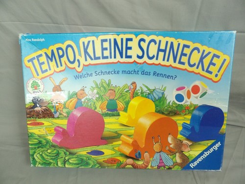 Ravensburger Tempo Kleine Schnecke Game All Pieces Ships From USA - 第 1/5 張圖片