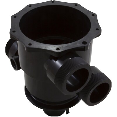 Body, Pentair 2'' Top Mount Multiport Valve, 6 Pos, Clamp-On