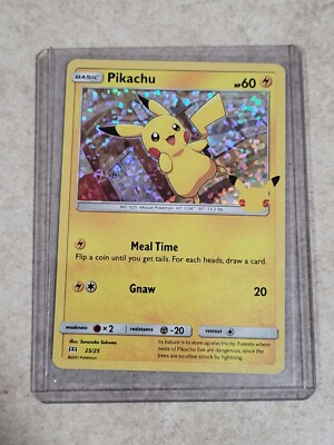 pikachu pokemon card mcdonalds 2021 McDonalds Celebrates Pokmon's 25th Anniversary With Exclusive Cards