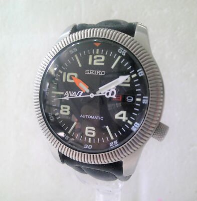 7s26 0620 Seiko Ana SEIKO ANA コラボ パイロットモデル 腕時計 自動