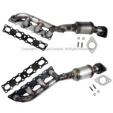 2004-2015 Fit Nissan Titan 5.6l Manifold Catalytic Converter 2 Pieces Pair