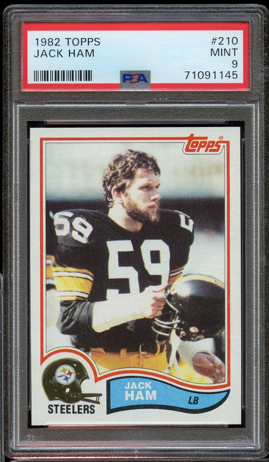 1982 Topps Football #210 Jack Ham PSA 9