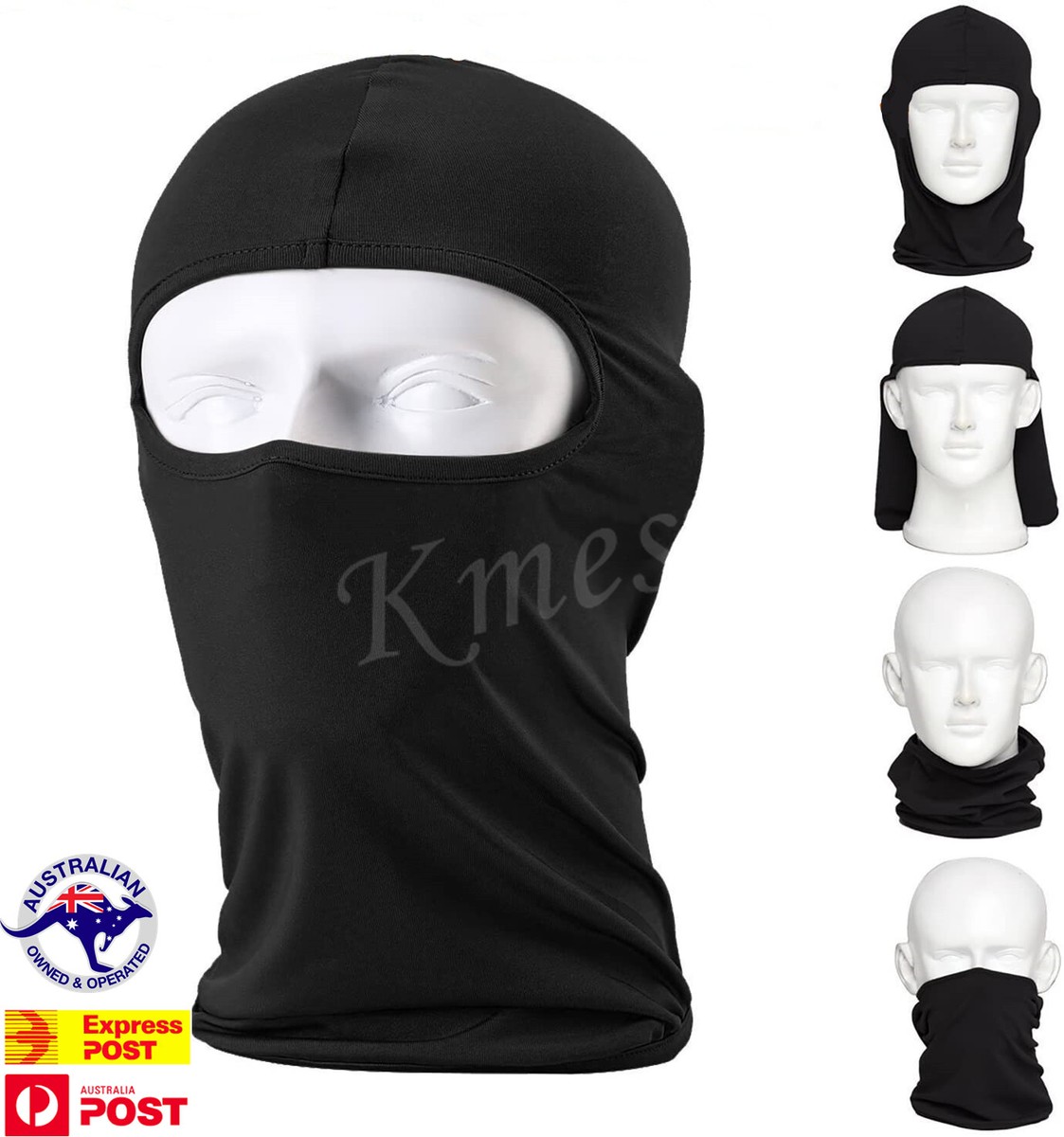 Full Face Mask lycra Balaclava Windproof Thin Motorcycle Cycling
