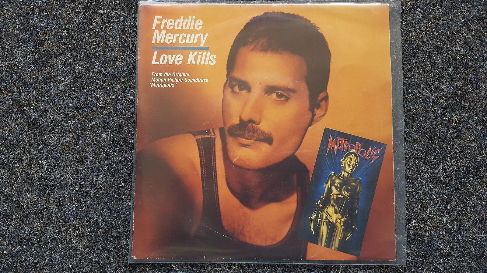 7"" Single Vinyl Freddie Mercury - Love kills HOLLAND