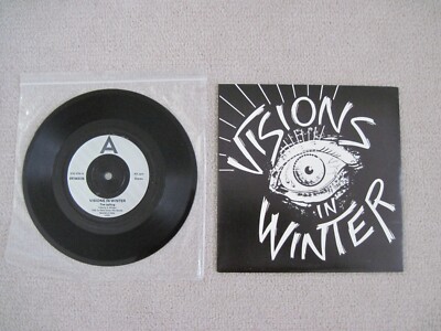 VISIONS IN WINTER THE CALLING SECRET GARDEN 7'' Private Pressing 1980's Synth Pop