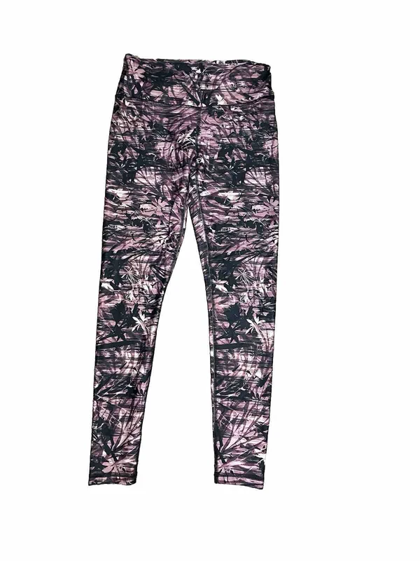 manduka waist flower athletic yoga leggings