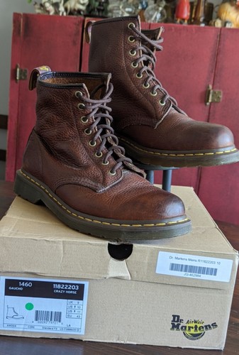 Dr Marten 1460 Gaucho Crazy Horse Brown 