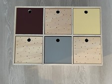 Zara Home Coloured Desk Drawer Unit 11x23.5x36cm