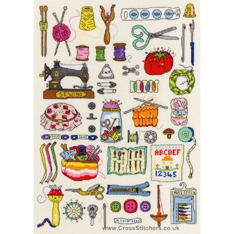 Sewing - Cross Stitch Kit From Bothy Threads