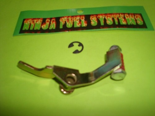 30CC METAL PUMP ARM & SPRING W/CLIP HOLLEY DOUBLE PUMPER CARBURETOR 650 750 - Picture 4 of 4