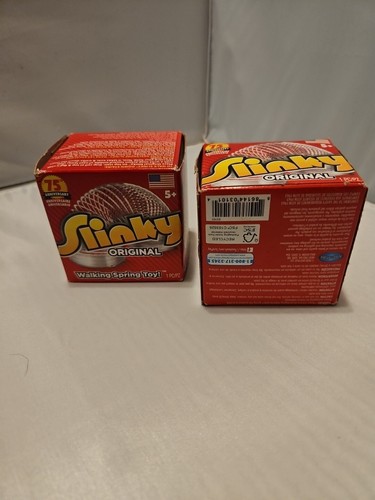 Original Metal Slinky Walking Spring Toy, Fidget Toys lot of 2 slinky’s original - Picture 3 of 3