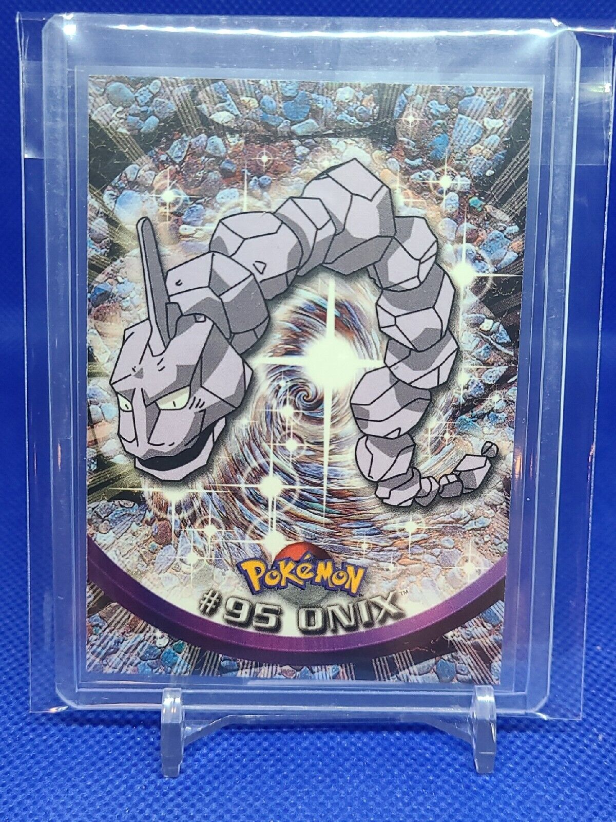 Check the actual price of your Onix Topps Pokemon card on