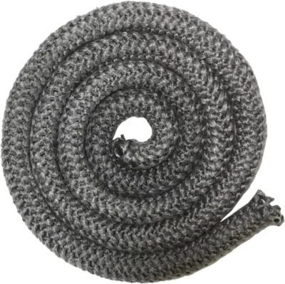 BSTFLEX Wood Stove Gasket Graphite Impregnated Fiberglass Rope Seal Rope Replacement