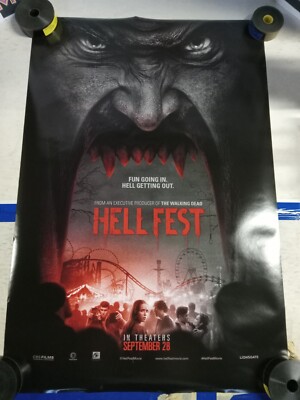 ''Hell Fest'' Original One Sheet Movie Poster 27x40 (2018) D/S A#2