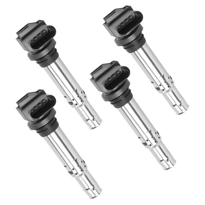 4x Zündspule Zündmodul für VW Golf 4 Variant Van 1J5 1.6 Motorcode BCB AZD