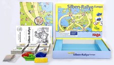 Silben Rallye Europa 2002  HABA 4589  Logopä...