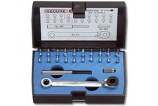 GEDORE Minibit-Set 23-teilig I 471-023 f&uuml;r Elektroniker, Mechaniker, Modellbauer