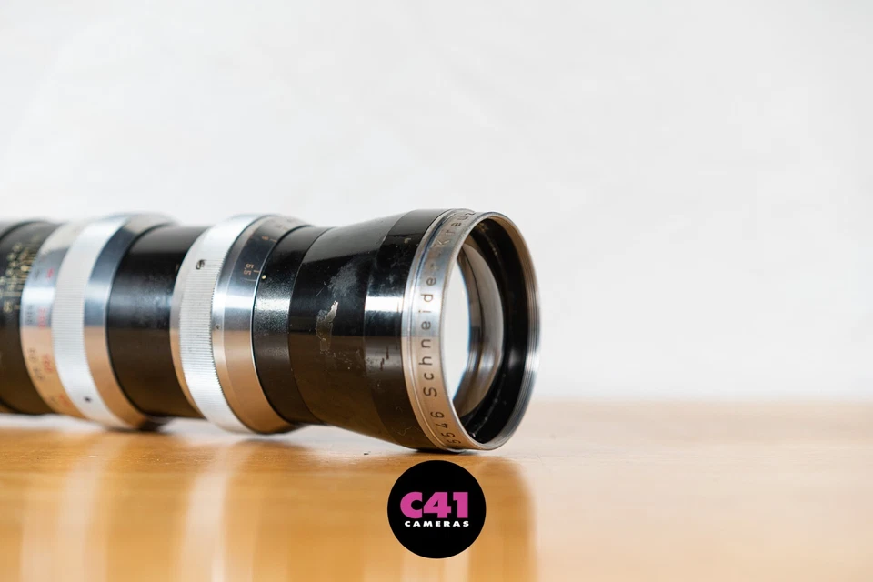 Schneider Tele-Xenar 360mm f5.5 M42 Mount Telephoto 35mm Camera Lens, Tested - Image 3 of 4