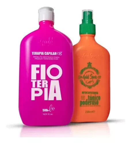 Gold Spell Fioterapia Progressiva 500mL + Tonico Poderoso 250 mL