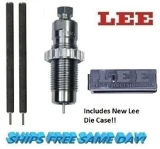 Lee Precision Full Length Sizing Die for 25 ACP & 2 Decapping Pins 90027