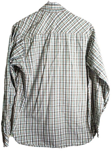 Wrangler Mens Small Long Sleeve Plaid Button-Down Shirt - Bild 4 von 5