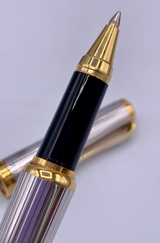 MAURICE LACROIX STERLING SILVER BALLPOINT PEN WITH BOX AND PAPERS - Picture 17 of 19