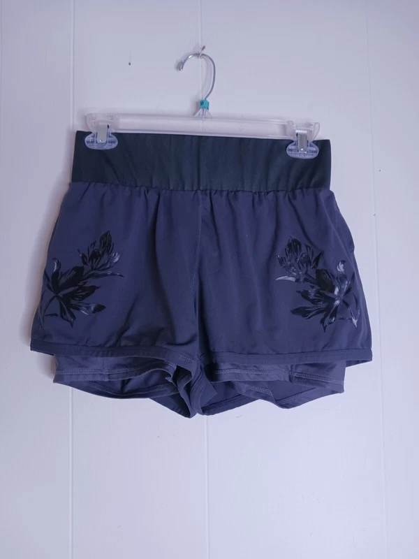 fabletics olesia shine flowers running active shorts