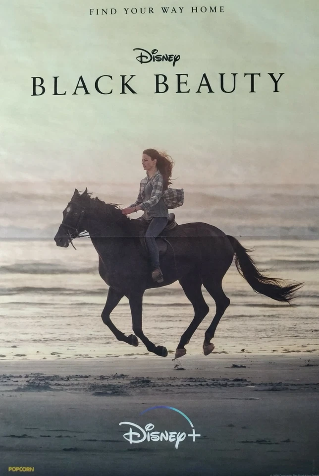 BLACK BEAUTY - A3 Poster (42 x 28 cm) - Film Plakat Clipping Mackenzie Foy Pferd