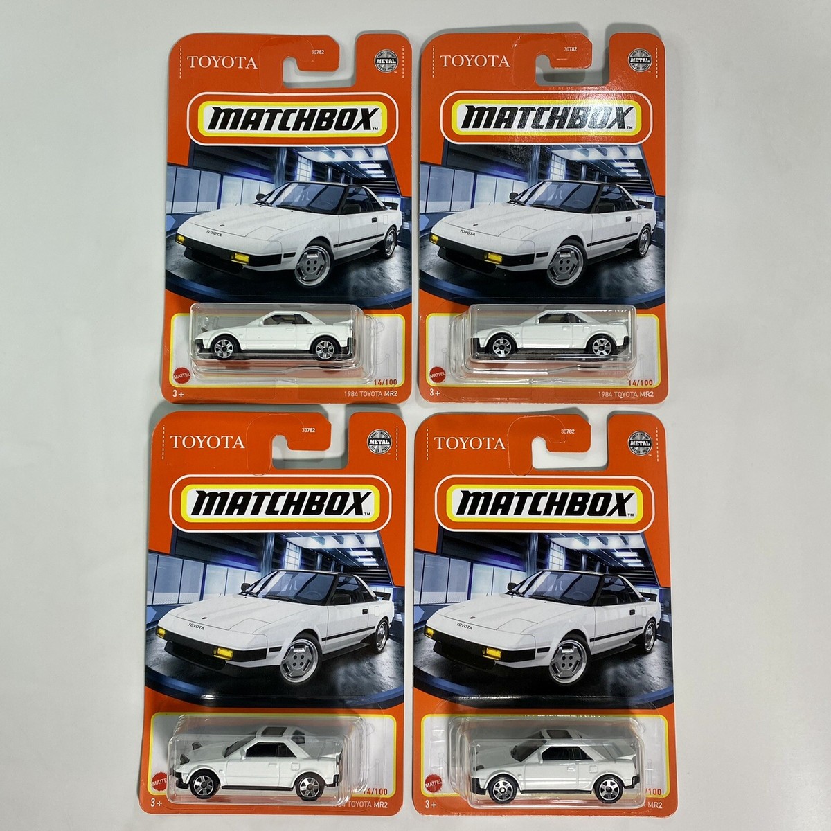 Matchbox 1984 Toyota MR2 Set of 4 Headlight & Steering Wheel