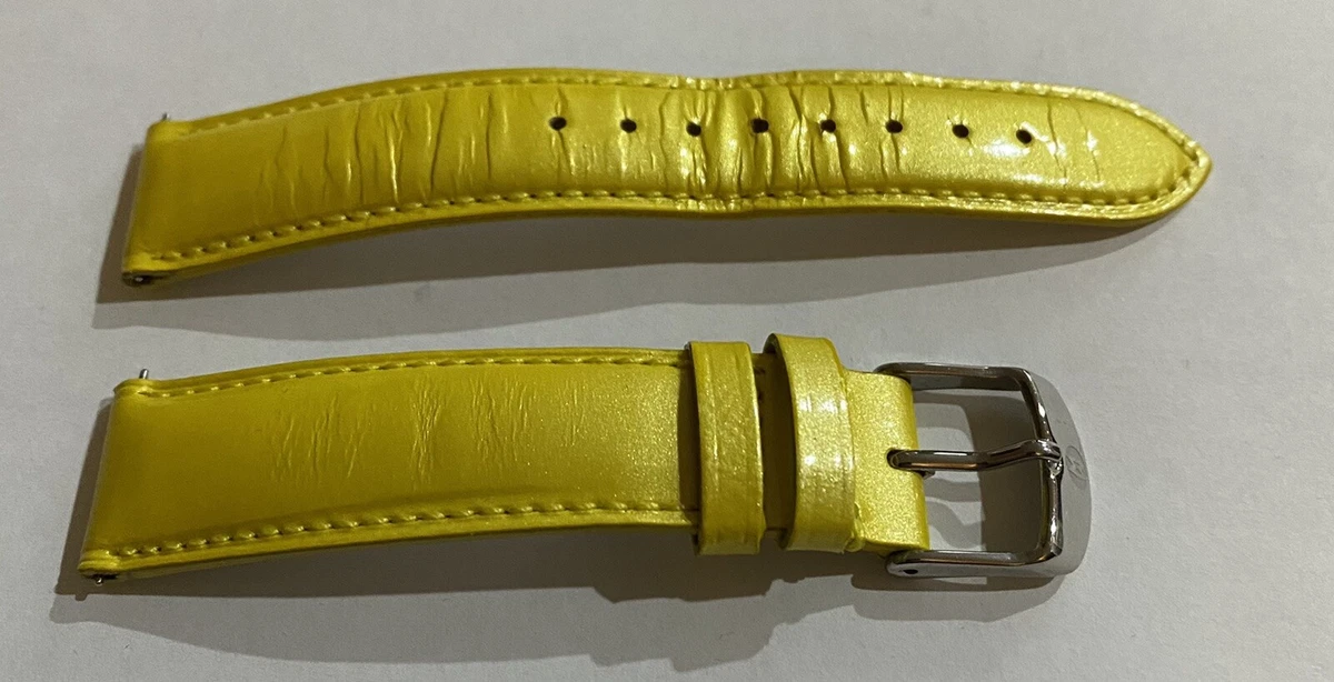 MICHELE 18mm Yellow Wristwatch Bands for sale | eBay