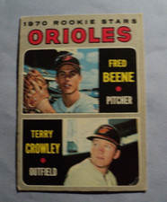 1970 Topps #121 Orioles Rookie Stars Terry Crowley VG-GOOD AUCT#8978