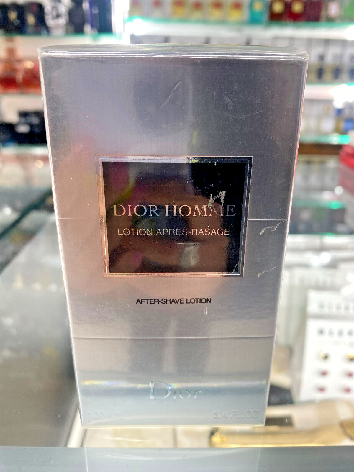 DIOR HOMME AFTER SHAVE LOTION 100ML, NUOVO,SIGILLATO,SCATOLATO,FUORI PRODUZIONE
