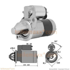 Motorino Avviamento Starter per Marine Nanni Diesel 2.60HE 3.75HE 3.90HE 970497303 AKS1655
