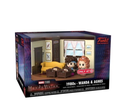 Funko pop many moments Wanda vision living room 80