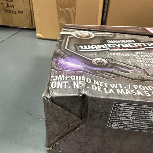 Transformers War for Cybertron Trilogy Leader Nemesis Prime Box no como nuevo - Imagen 4 de 4
